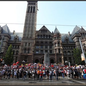 多伦多斗争记实 | 我与港独分子和激进分子示威者面对面