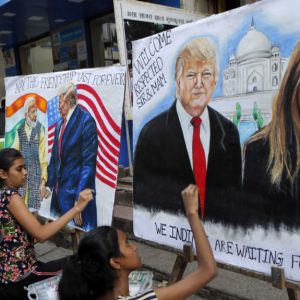 美国总统特朗普即将访问印度 很多事情与中国有关