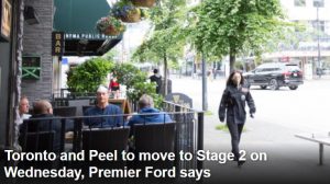 终于解封了!多伦多市和皮尔区将于本周三进入全面开放第2阶段