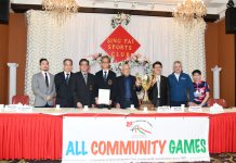 星辉体育会Sing Fai Sports Club主办的第十六届社区运动会6月10日开幕