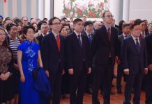 中国驻加拿大新任大使王镝在渥太华举行到任招待会