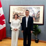 多伦多华人团体联合总会新一届常委拜会中国驻多伦多总领馆